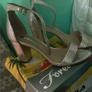 Gold heels